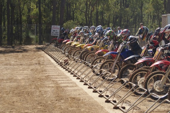 sorry mostly 250s.Out of time raceday